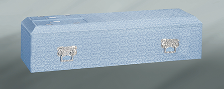 布張棺 雅(ブルー)取手付