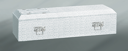 布張棺 雅(ホワイト)取手付