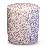 骨壺 グレー フローレ